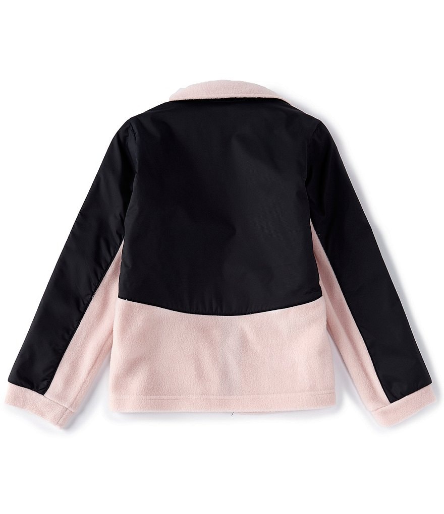 Columbia Big Girls 7-16 Benton III Fleece-Overlay Colorblock Jacket