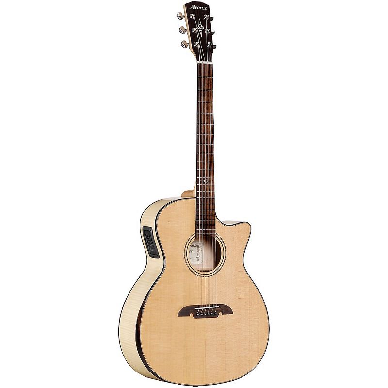 Alvarez MD70EBG Masterworks Dreadnought Acoustic-Electric Guitar Natural