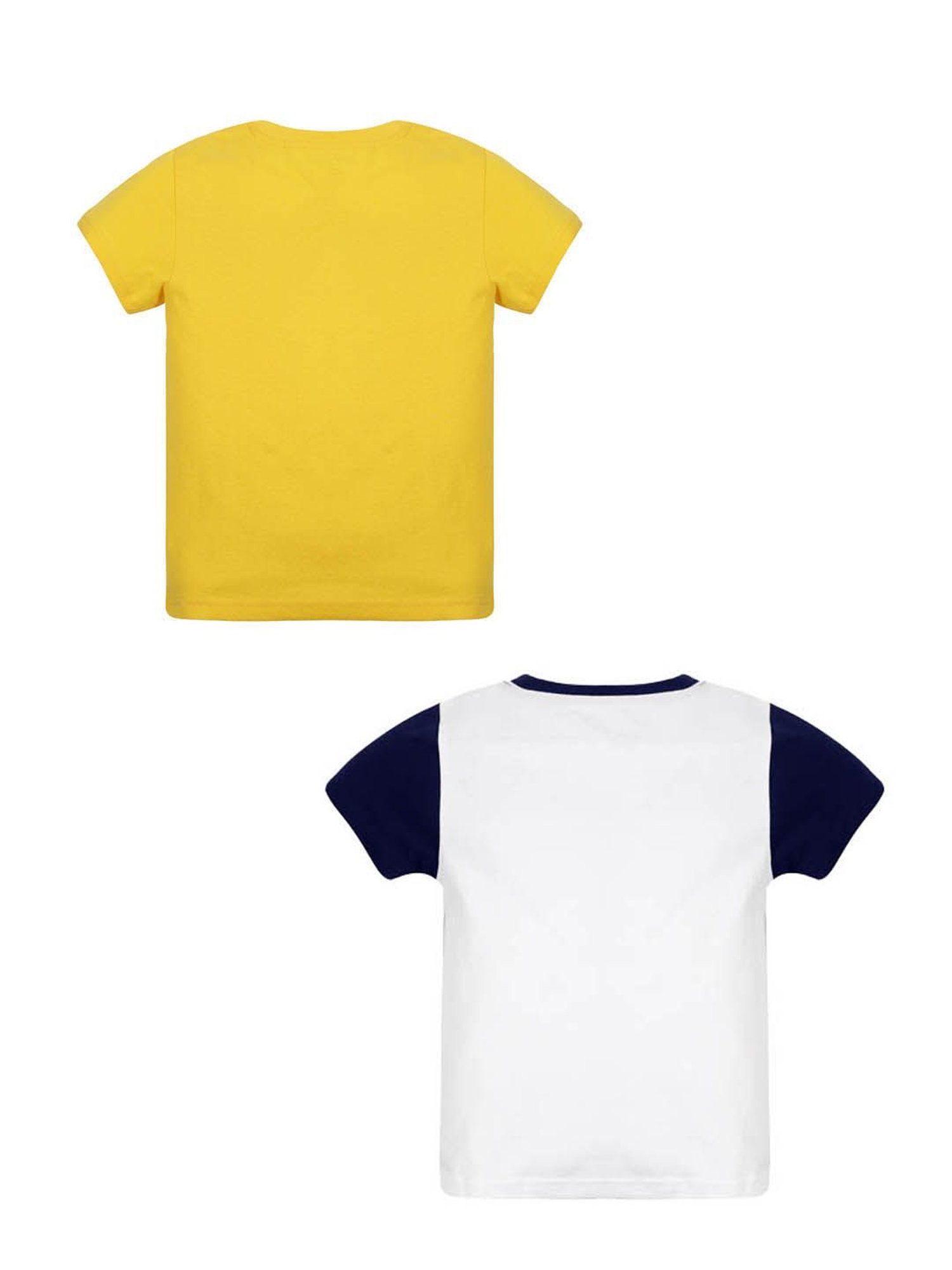 Plum Tree Kids Multicolor Printed T-Shirt (Pack Of 2)