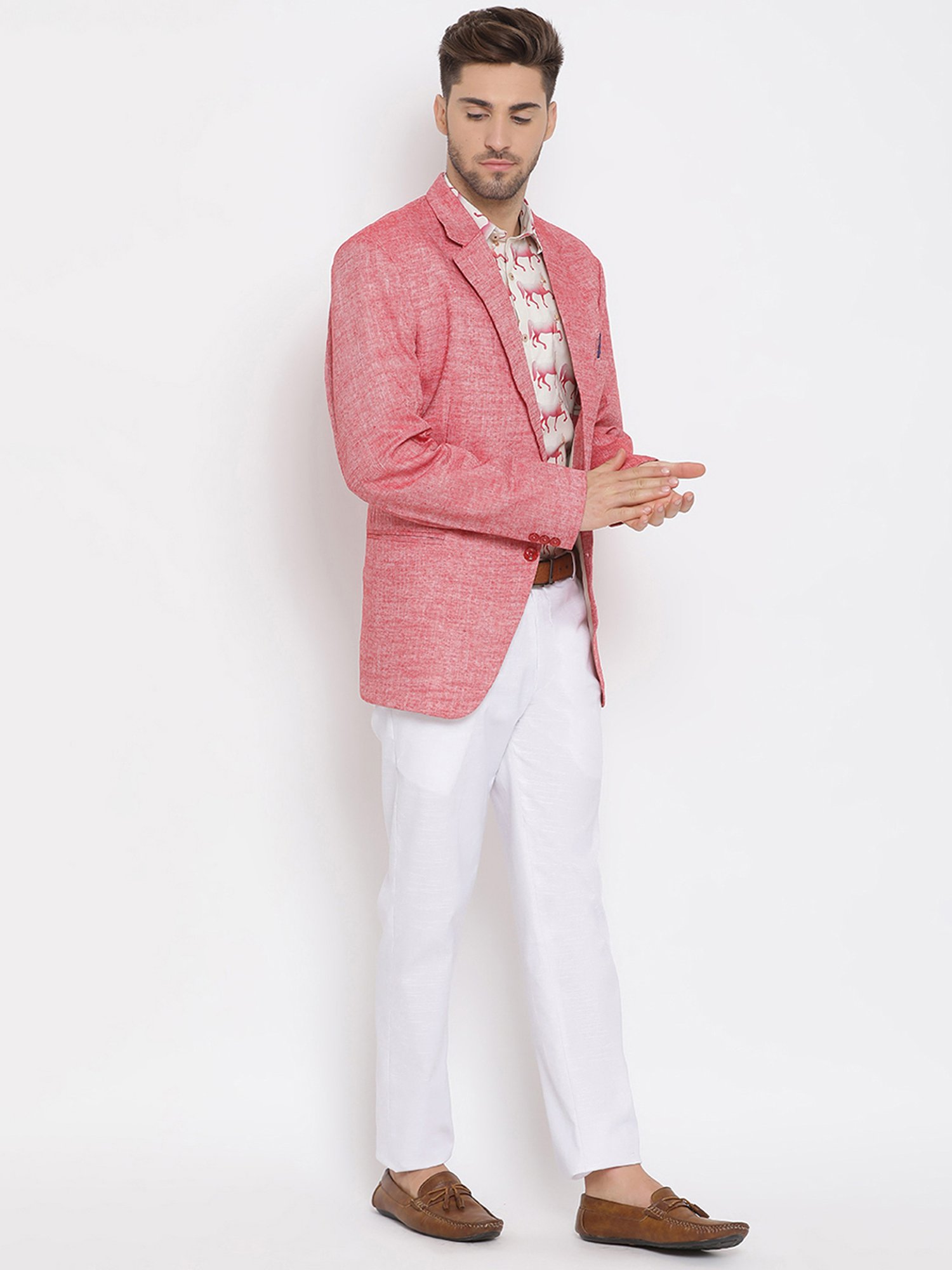 Parx Black Regular Fit Two Piece Suit