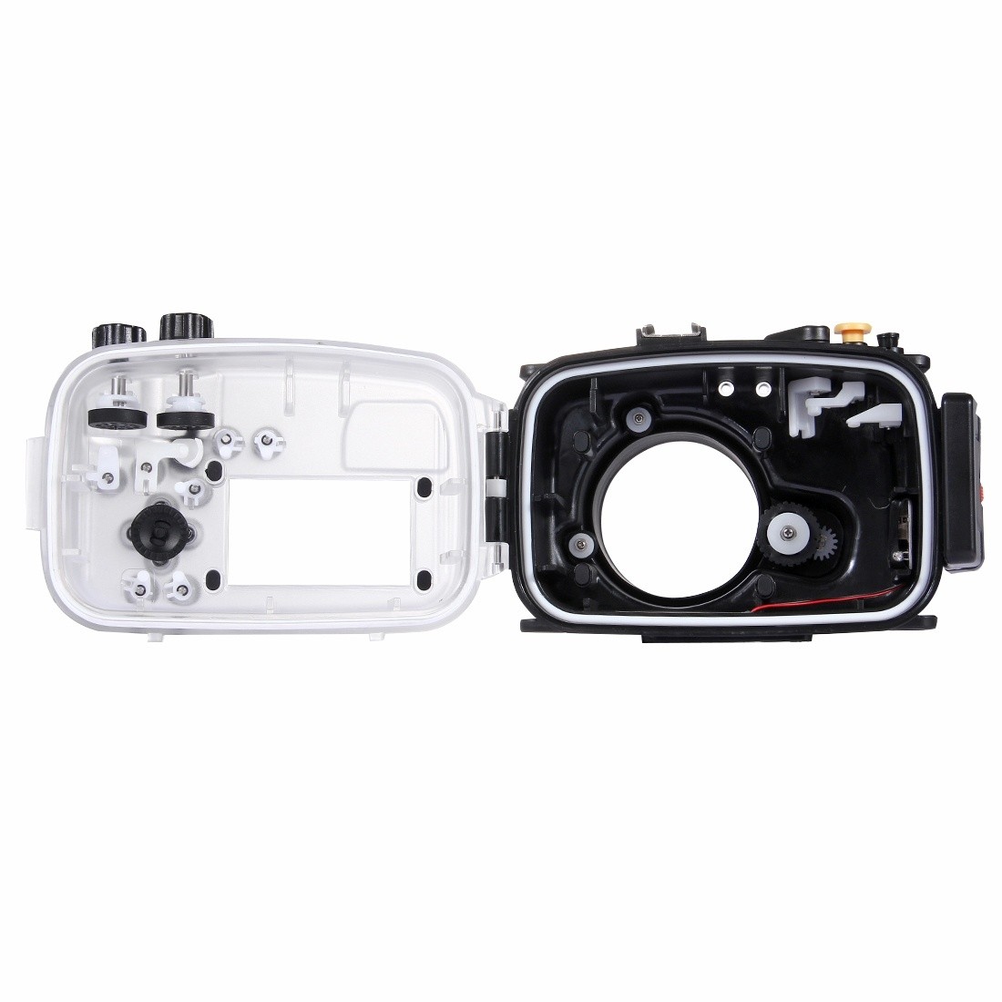 40m Underwater Depth Diving Case Waterproof Camera Housing for Sony A6300 Black