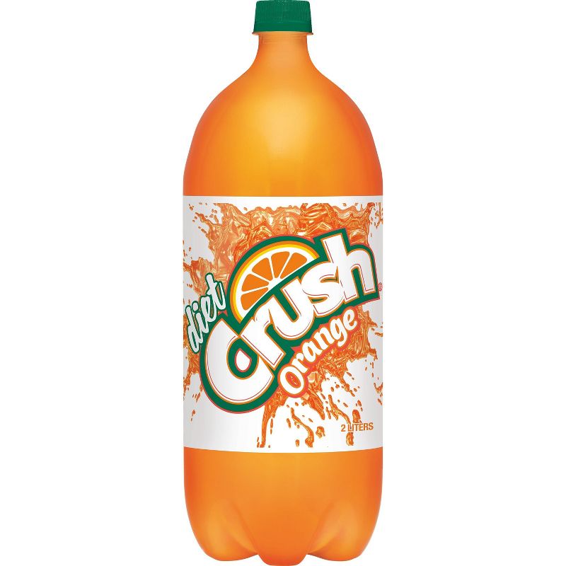 Diet Crush Orange Soda - 2 L Bottle