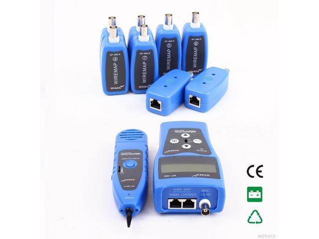 Noyafa NF-388 Telephone Wire Tracker LAN Network Cable Tester for USB BNC RJ45 RJ11 Line Finder Diagnose Tone Networking Tools