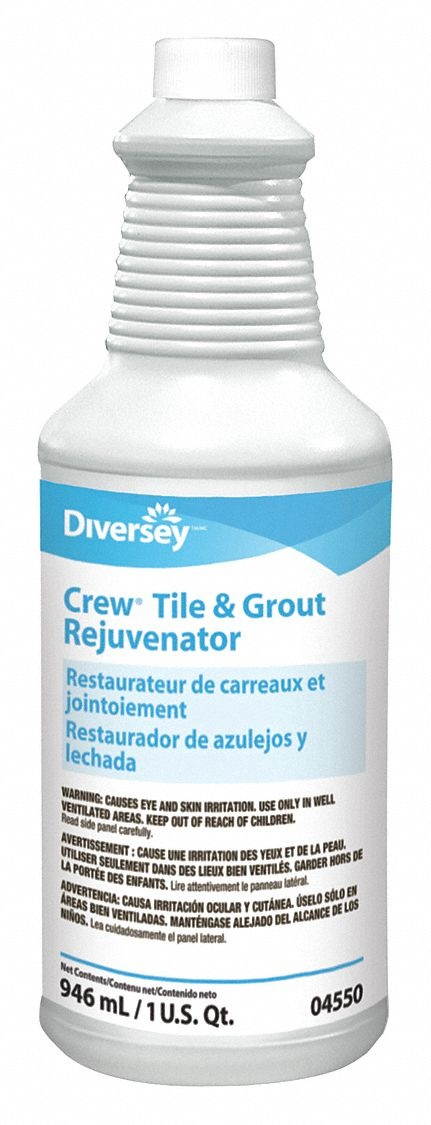 Diversey Bathroom Cleaner,Squeeze Bottle,Yellow  100919352