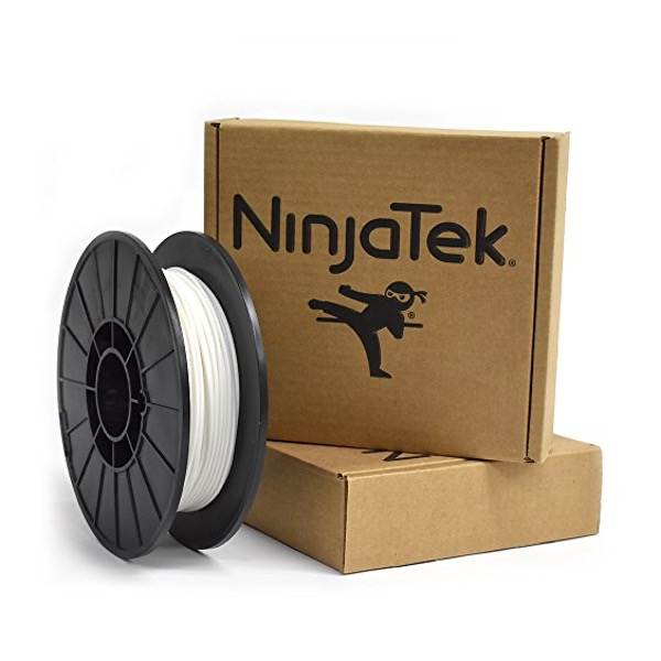 NinjaTek Cheetah TPU Filament, 3.00mm, .5kg, Snow