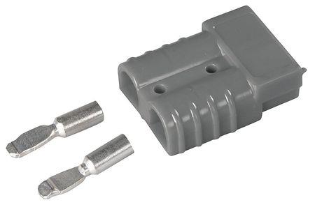 WESTWARD 23PC31 Light Duty Plug,Brass/Silver,12 to 10 ga