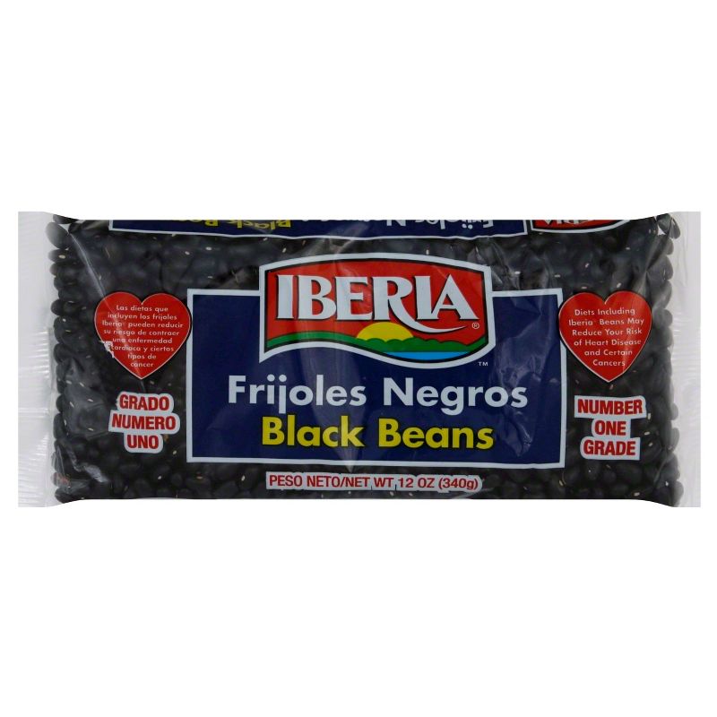 Iberia Dry Black Beans - 12oz