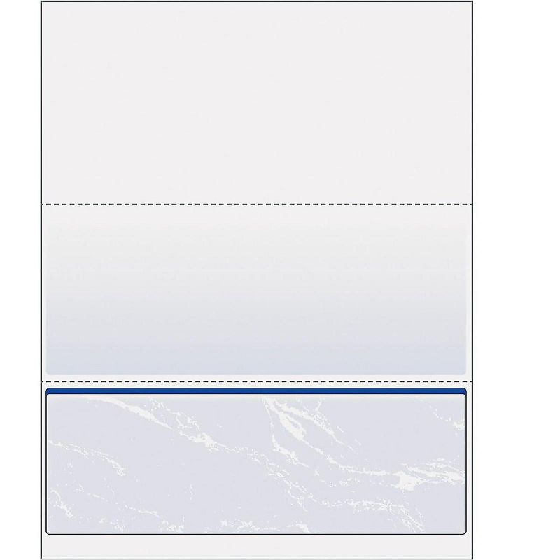 Docugard Standard Security Check Blue Marble Bottom 24 lb Letter 500/Ream 04517