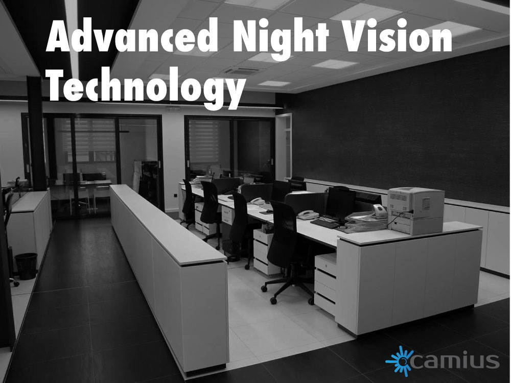 Camius GuardMA 4MP IP Dome Security Camera, microSD storage, Motorized varifocal 2.8~12mm lens, H.264/H.265, Night Vision, PoE, Onvif, Audio/Alarm/BNC cables, Reset, DDNS, RTSP, FTP/Dropbox