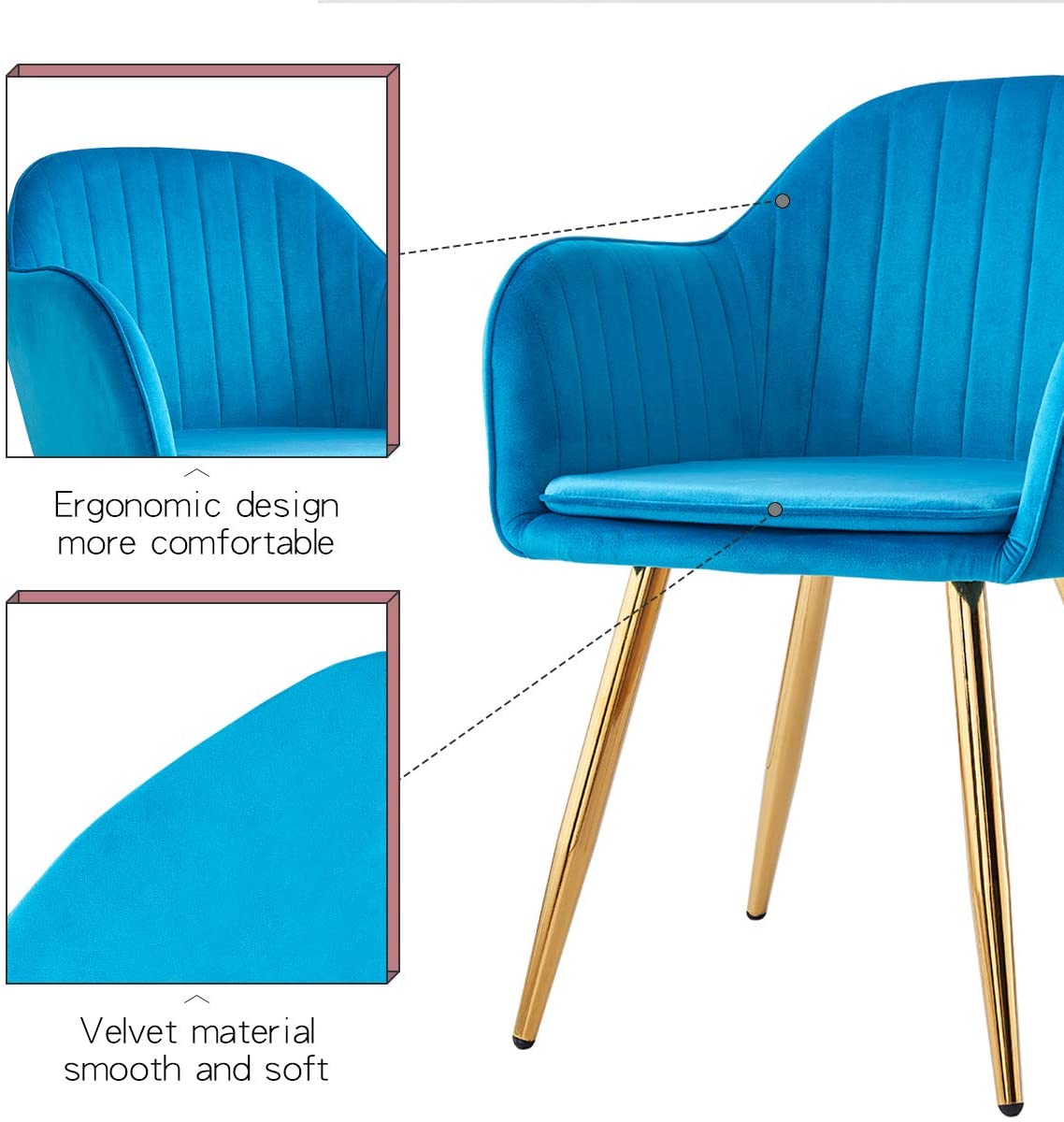 Ribbed Swivel Desk Chair Adjustable Task Chair PU Leather Mid Back Rolling Office Chair with Wheels Padded Task Conference Chair with Backrest for Office Home Computer Without Arms, White