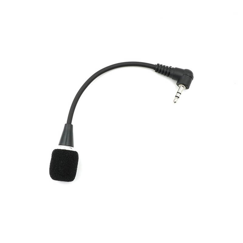 Mini 3.5mm Jack Flexible Microphone Speaker Mic For PC Laptop Notebook