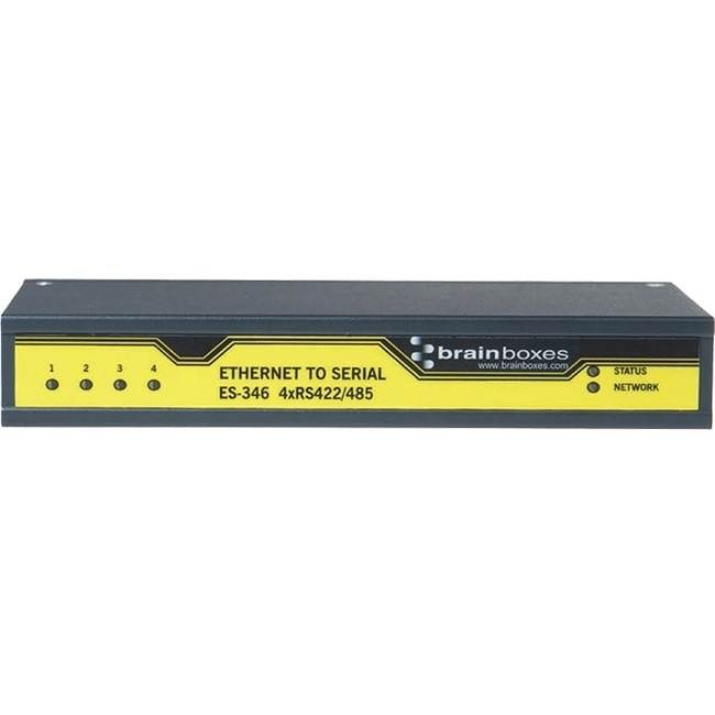 BRAINBOXES ES-346 4PORT RS422/485 ETHERNET TO