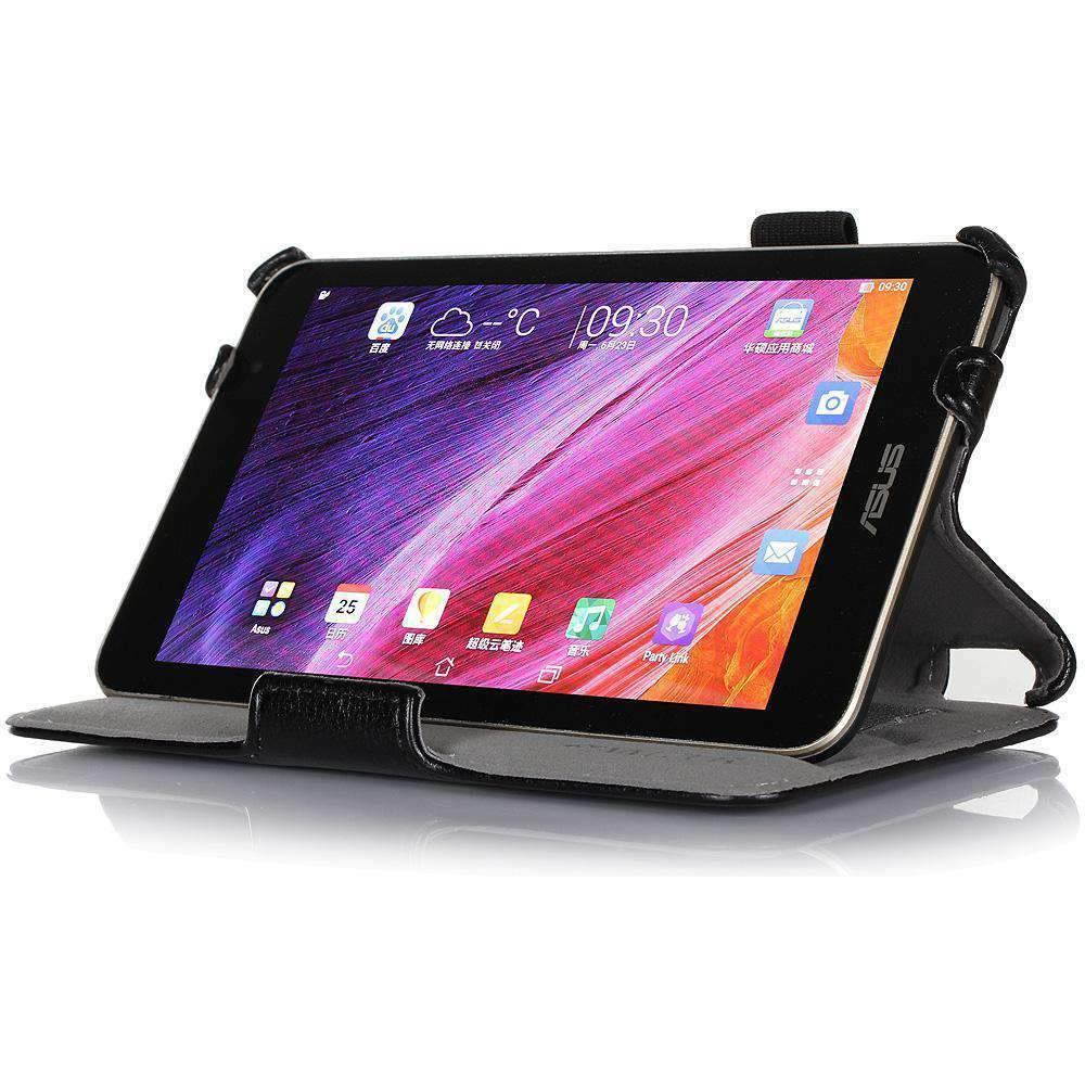 AMZER SHELL PORTFOLIO MULTI ANGLE LEATHER TEXTURE FOLIO CASE FOR ASUS MEMO PAD 7