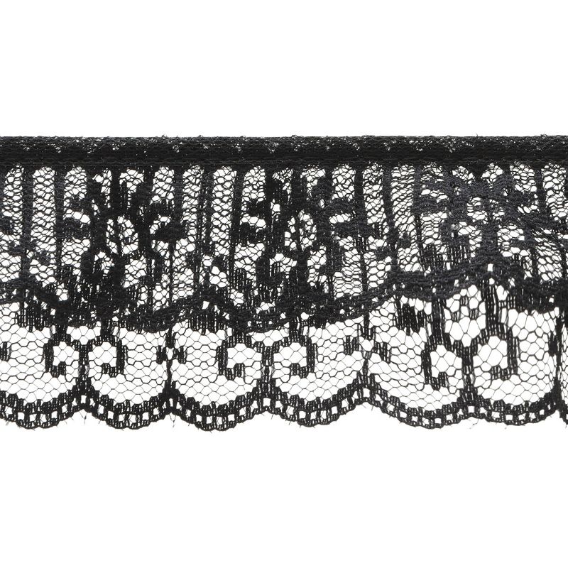 Simplicity Tier Line Lace 2"X12yd-Black
