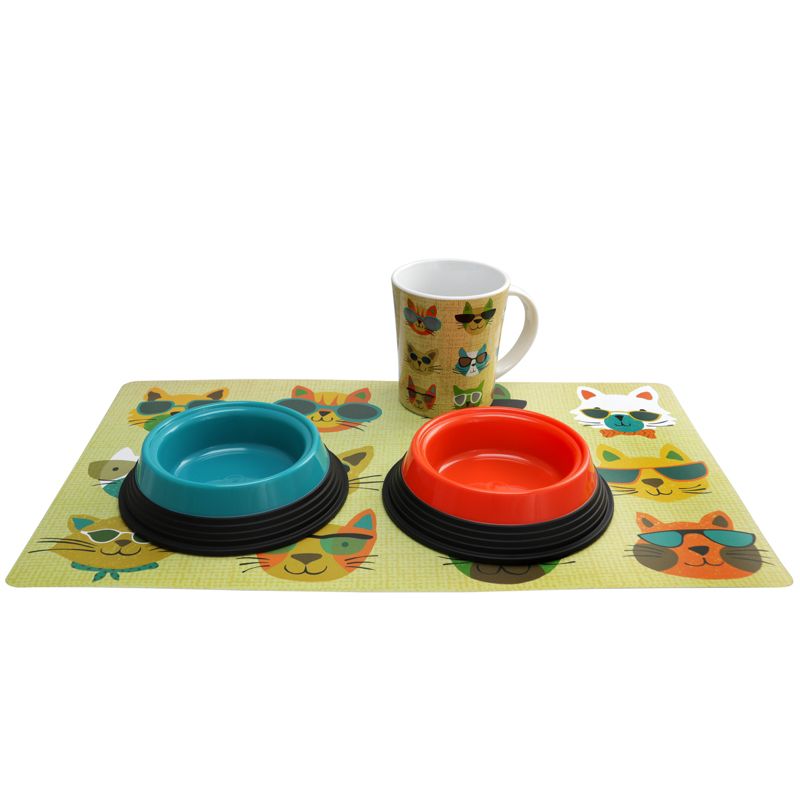 Gibson Kitty Chow 4 pc Pet Combo Set