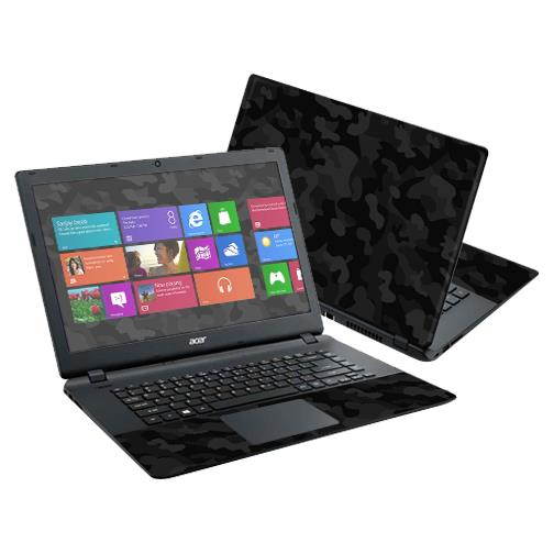 Skin Decal Wrap for Acer Aspire ES1-511 15.6" cover sticker Black Camo