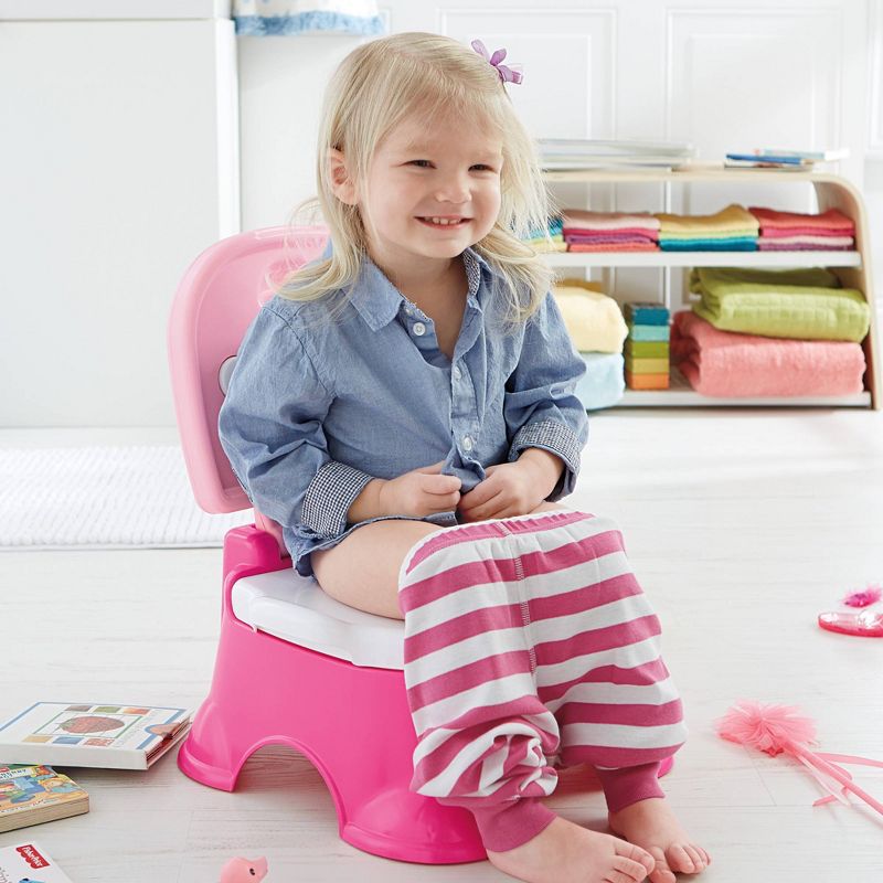 Fisher-Price Stepstool Potty - Pink