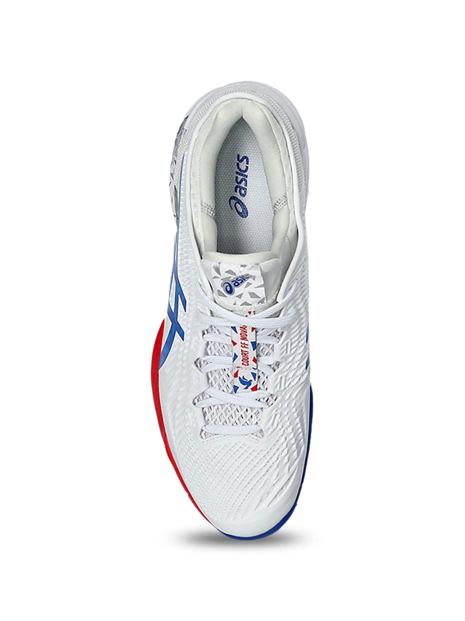 Asics Men's COURT FF 3 NOVAK White Tennis Shoes