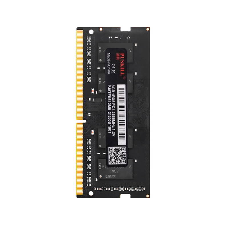 PUSKILL DDR3 1600MHz SODIMM RAM PC3-12800 4G 1.35V CL11 204 Pin Support ECC Unbuffered Laptop Memory Notebook RAM Module for Mac Intel and AMD System