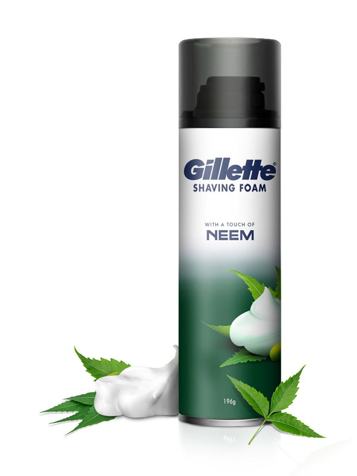 Gillette Pre Shave Foam Neem - 196 gm