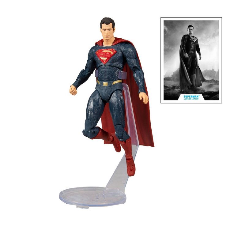 DC Comics Justice League Movie Figure - Superman Blue/Red Suit 