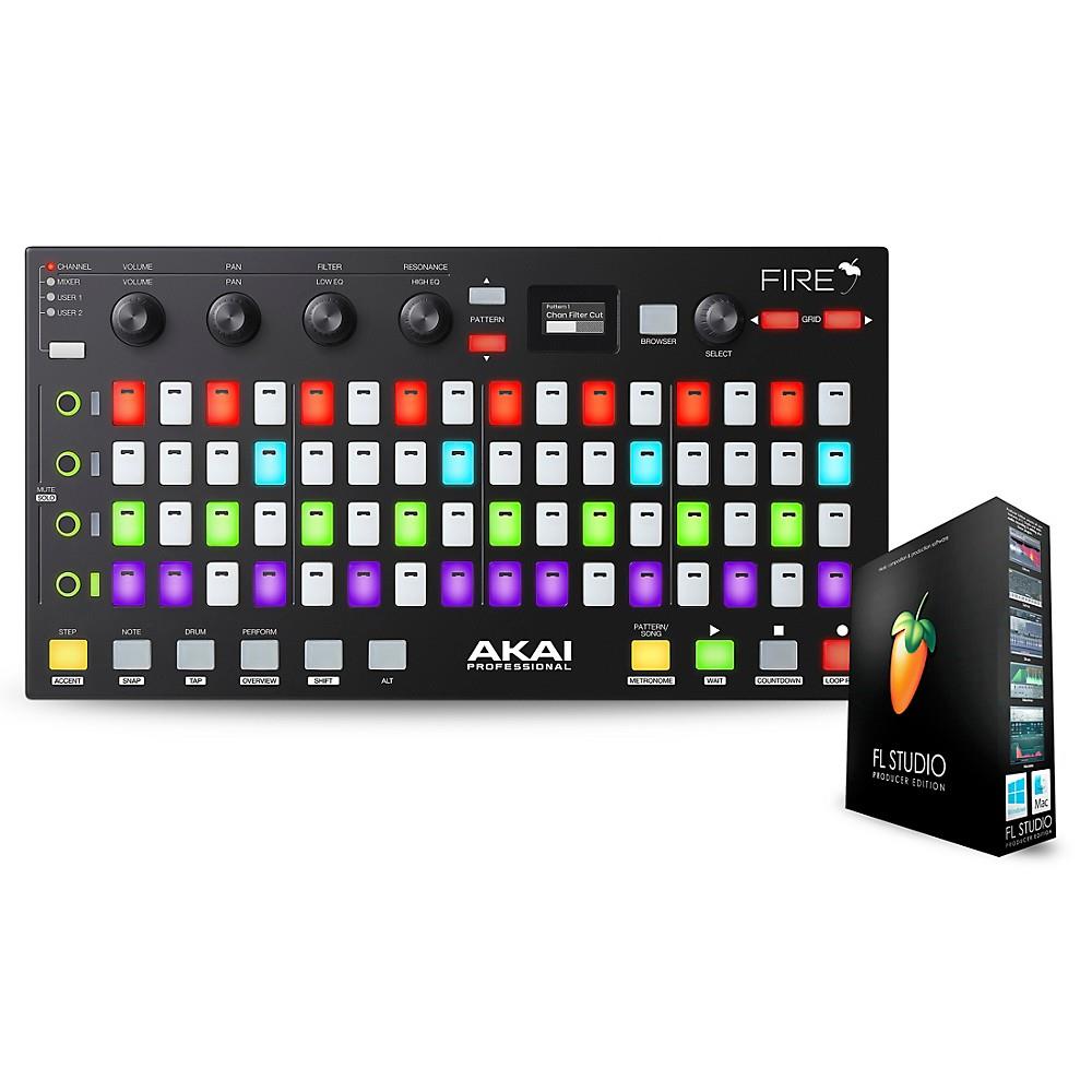 Akai Professional Fire FL Studio Controller with FL Studio Producer Edition
