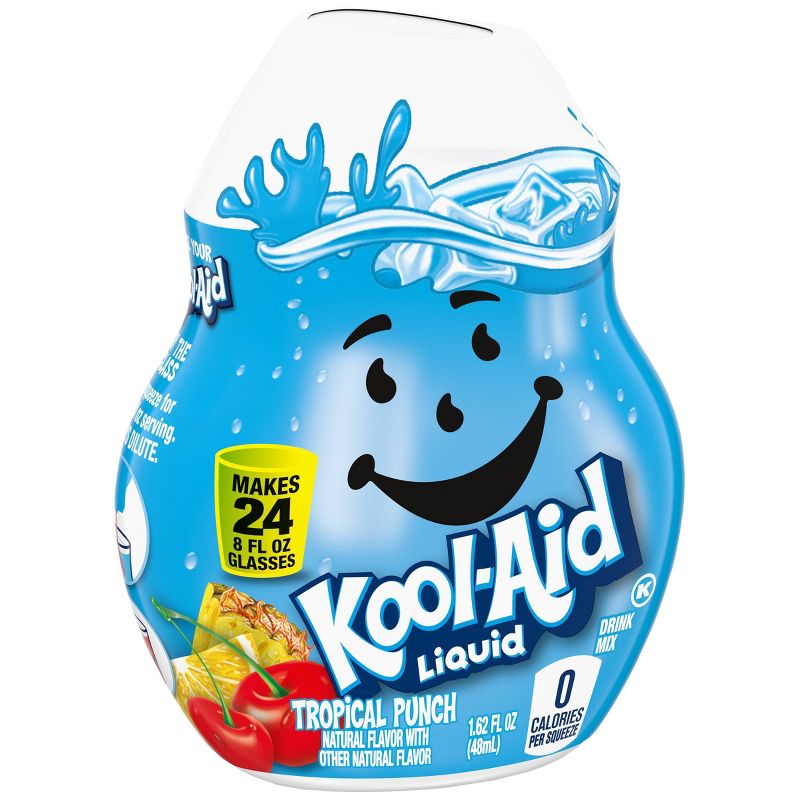 Kool-Aid Liquid Tropical Punch Drink Mix - 1.62 fl oz Bottle
