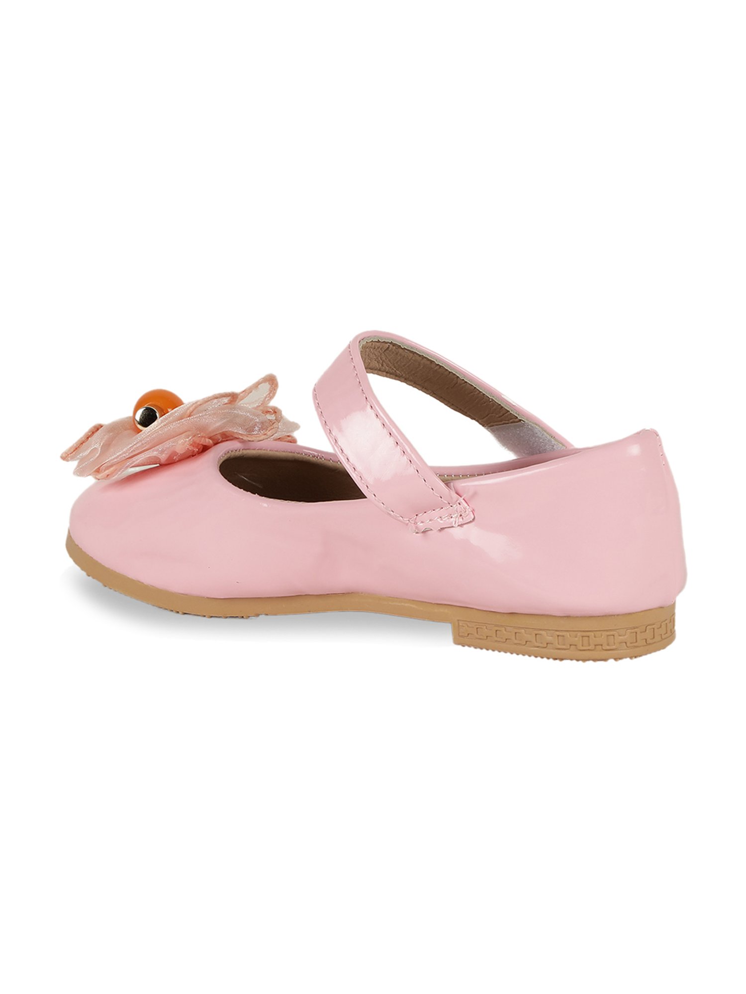 Passion Petals Kids Pink Mary Jane Shoes