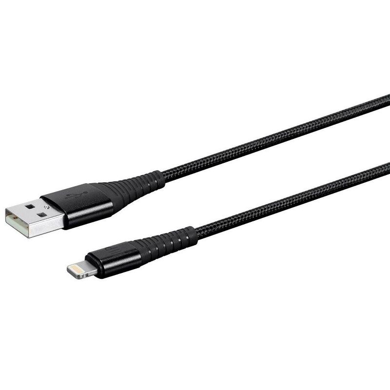 Tripp Lite USB-A to Lightning, USB Micro-B and USB-C Sync/Charge Cable, Black, 6 ft.