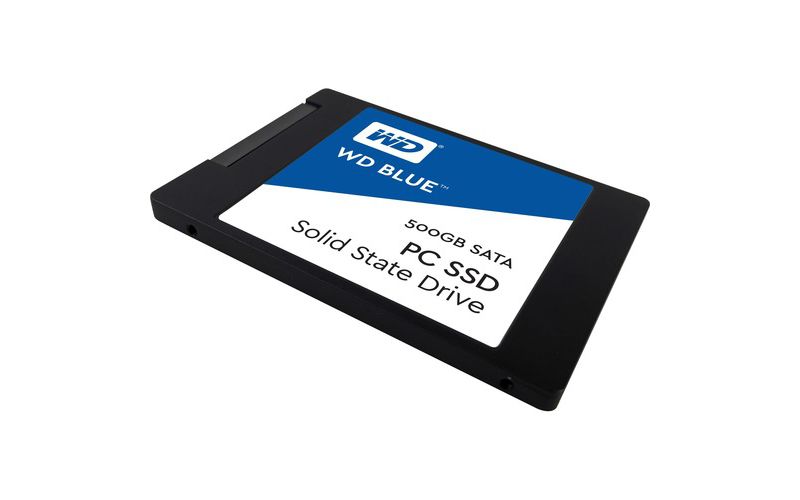 WD Blue 500GB Internal SSD Solid State Drive - SATA 6Gb/s 2.5 Inch - 545 MB/s Maximum Read Transfer Rate - 3 Year Warranty