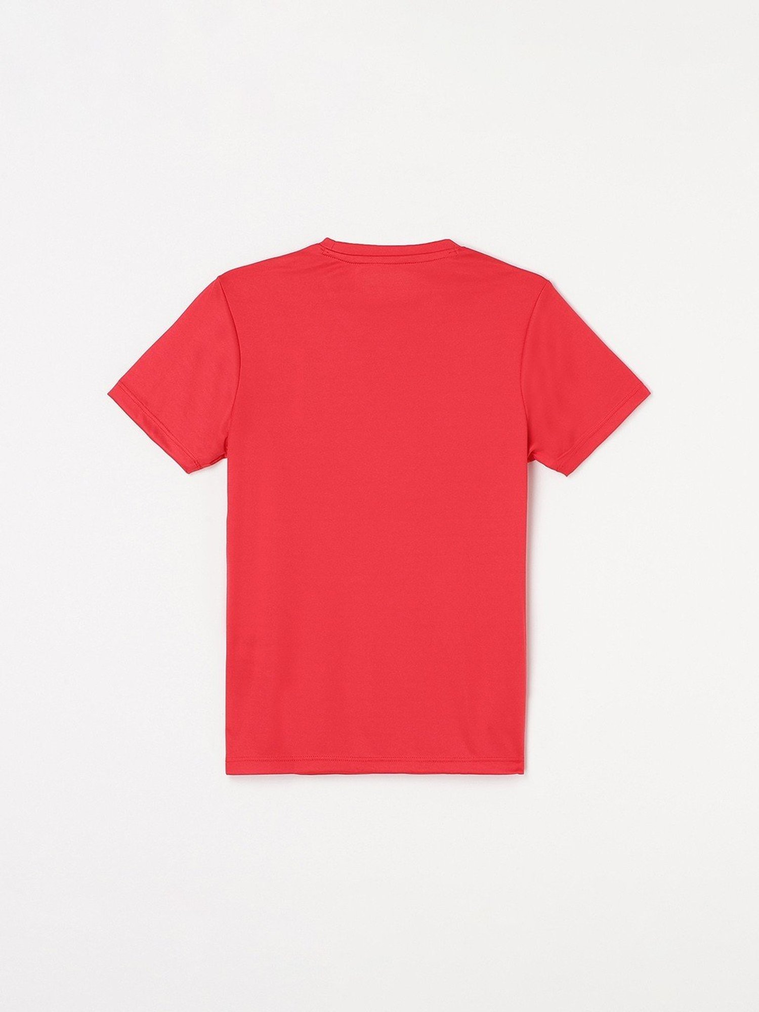 KAPPA Kids Red Cotton Printed T-Shirt