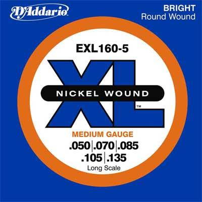 D'Addario EXL160-5 Bass 5-String .050
