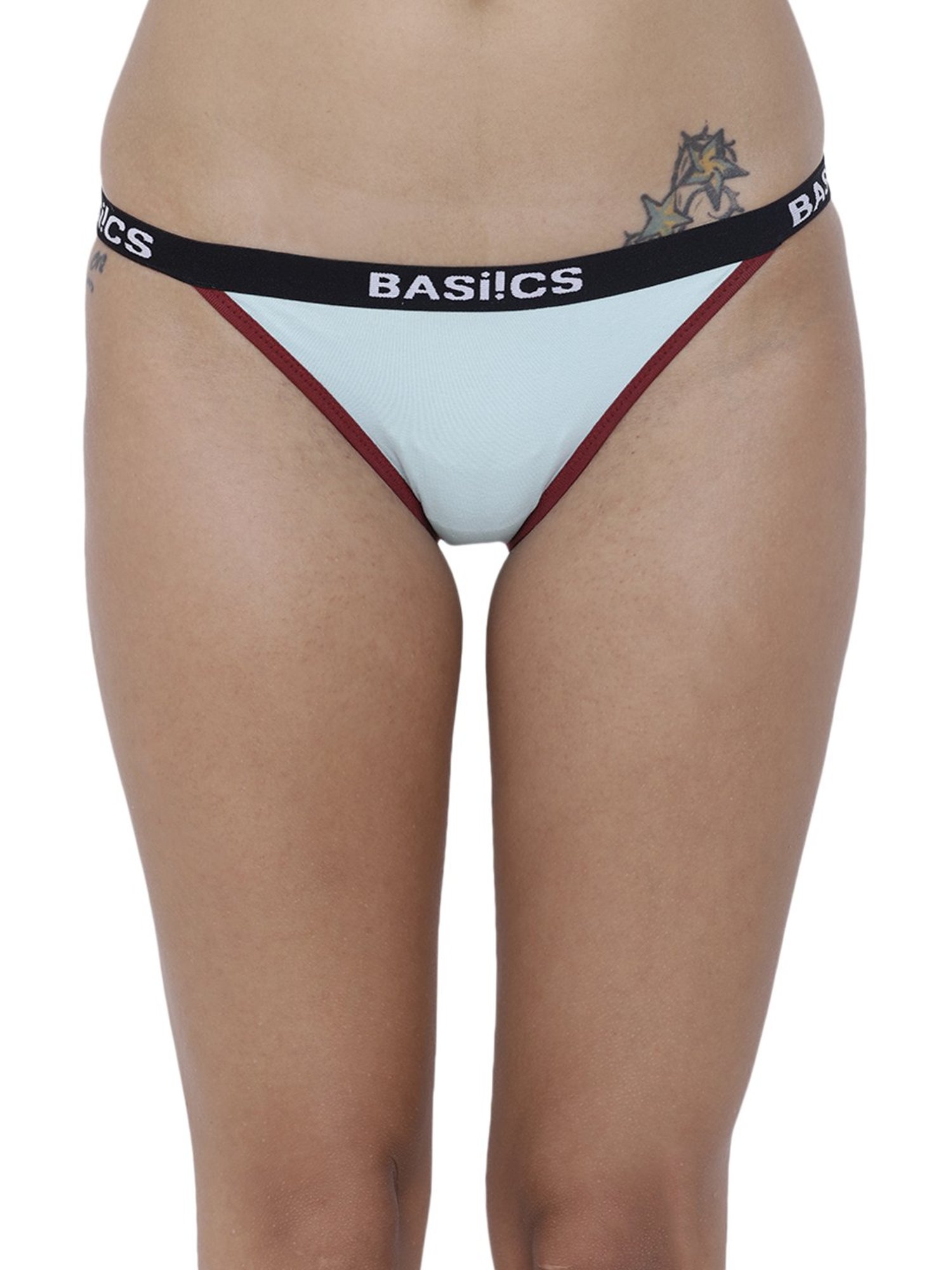 BASIICS by La Intimo Steel Grey Bikini Panty