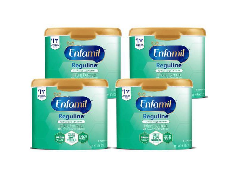 Enfamil Reguline Infant Formula Powder - 19.5oz/4pk Each