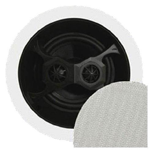 Theater Solutions TS650S Flush Mount Stereo Speakers with 6.5" Woofers 2 Pack