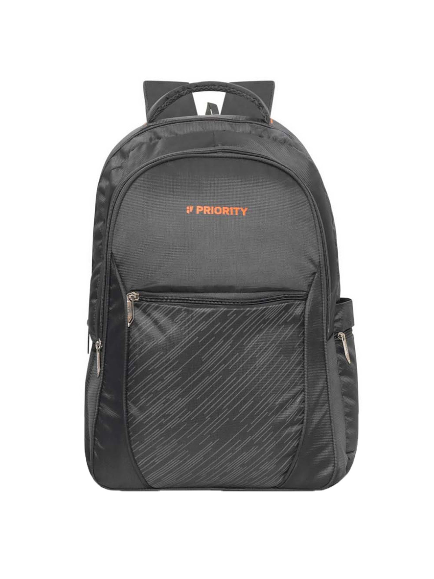 Priority Rumble 003 Dark Grey Polyester Solid Laptop Backpack - 36.04 Ltrs