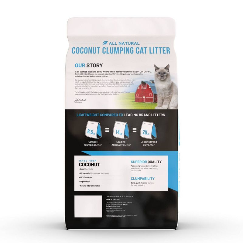CatSpot Clumping Cat Litter - 8.5lbs