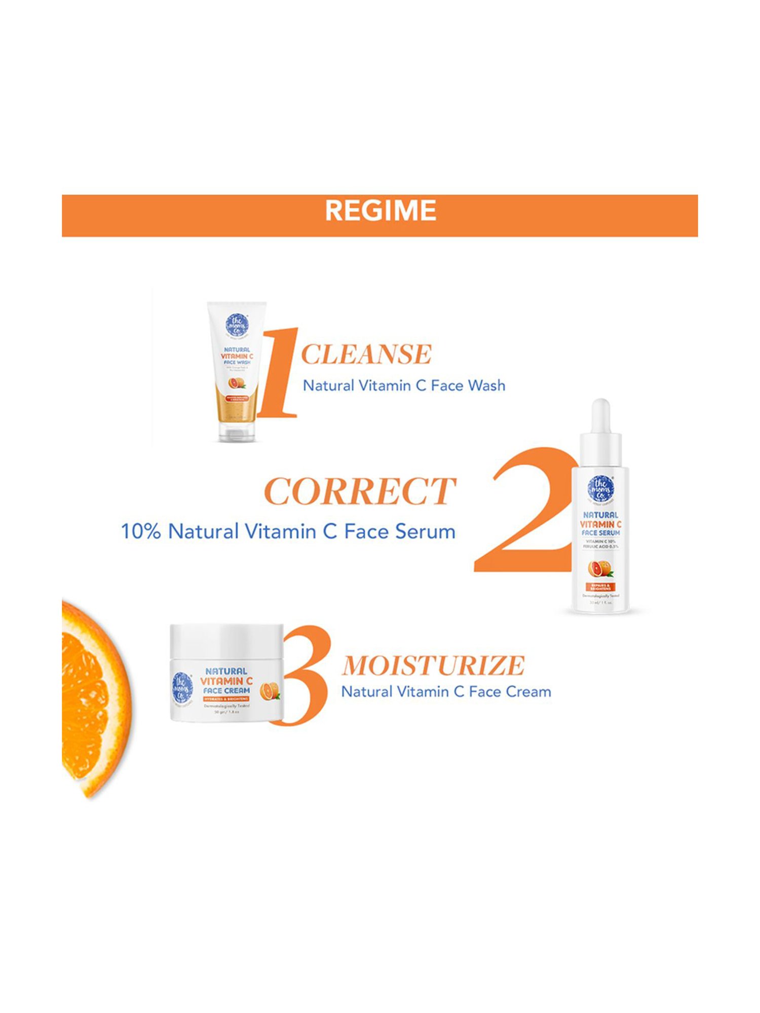 The Moms Co. Natural 10% Vitamin C Face Serum - 30 ml