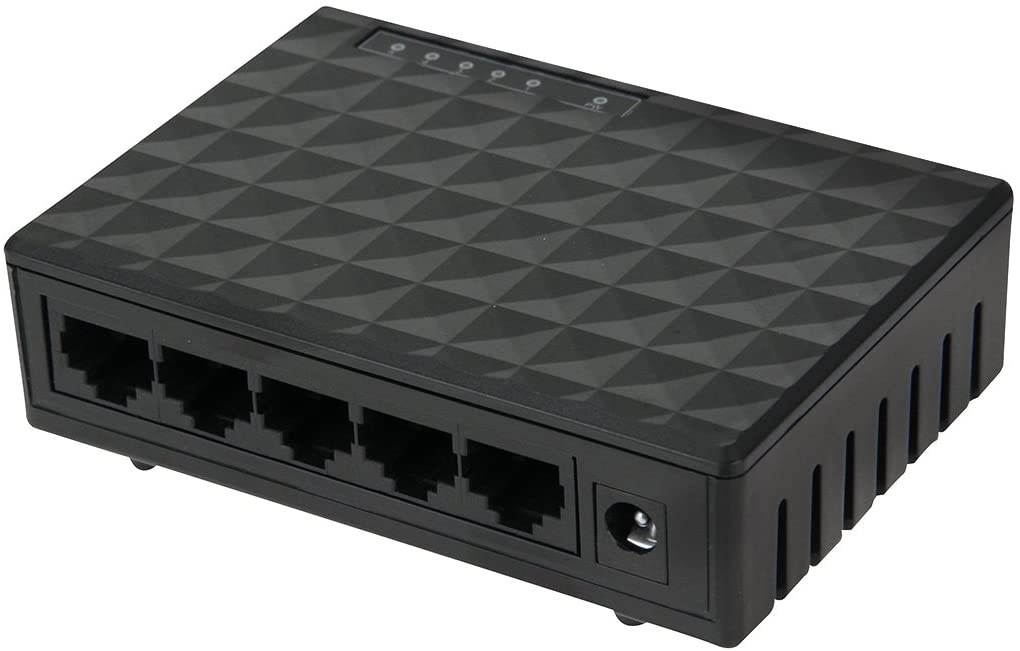 Netis ST3208 8 10/100Mbps RJ45 Ports Fast Ethernet Web Management Switch, Auto-Negotiation & Plug & Play