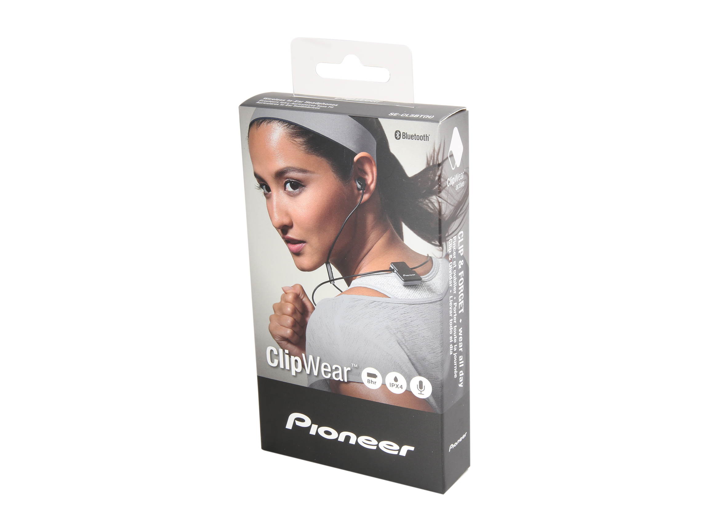 Pioneer SE-CL5BT-GR Wireless Bluetooth Earphones -Green/Black