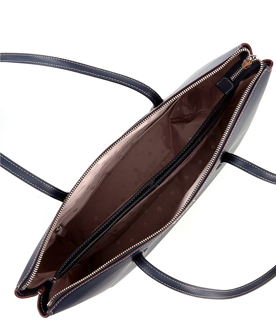 kate spade new york All Day Large Leather Zip Top Tote Bag