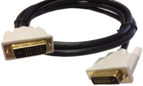 C&E CNE414947 High Resolution Gold 6-Feet DVI to DVI Cable for Flat Panel Displays, HDTV and Plasma, 4-Pack