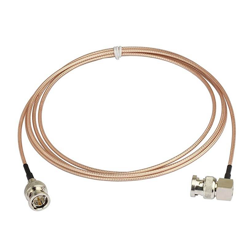 3G/HD SDI Cable BNC Cable(200cm 75O) for Cameras and Video Equipment,Supports HD-SDI/3G-SDI/4K/8K,SDI Video Cable (Straight to Right Angle,1Pcs)
