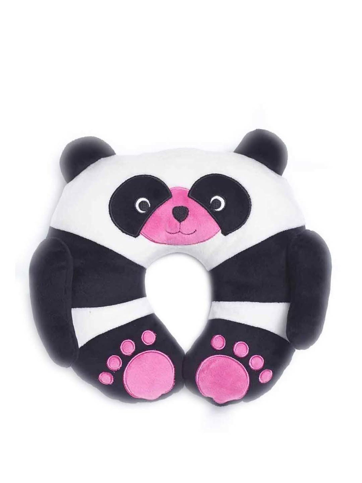 Travel Blue Black Panda Neck Pillow for Kids
