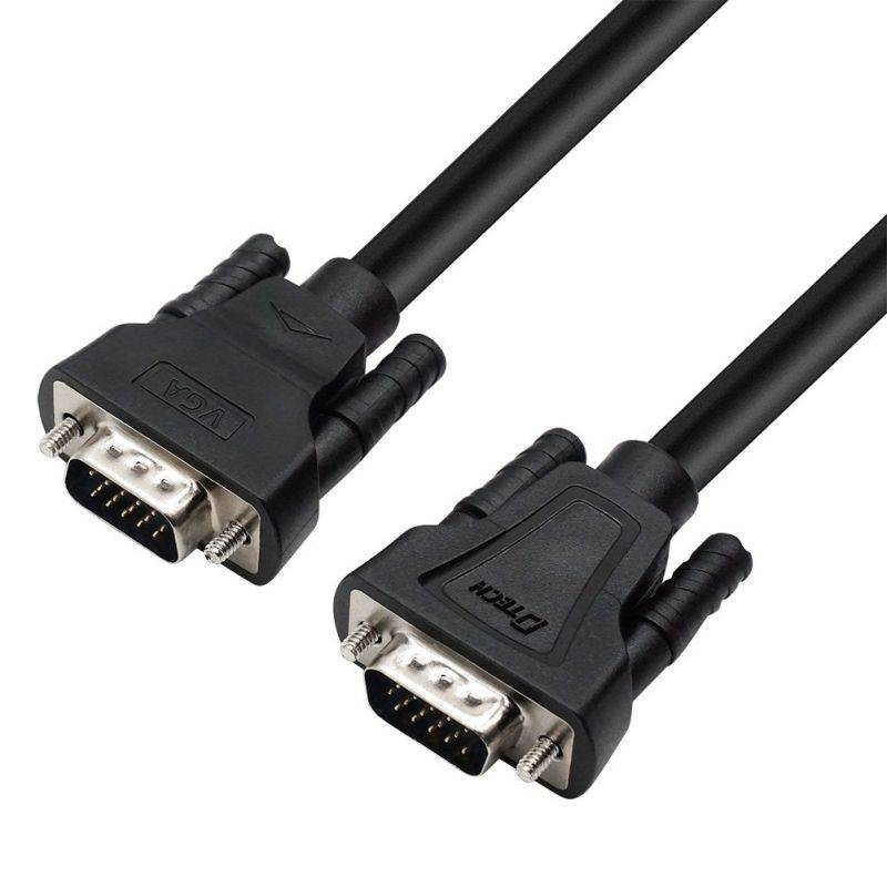 DTECH (32ft /10m) VGA extension cable, DTECH Heavy Duty Long 25 Feet VGA Computer Monitor Cable Cord 1080p High Resolution
