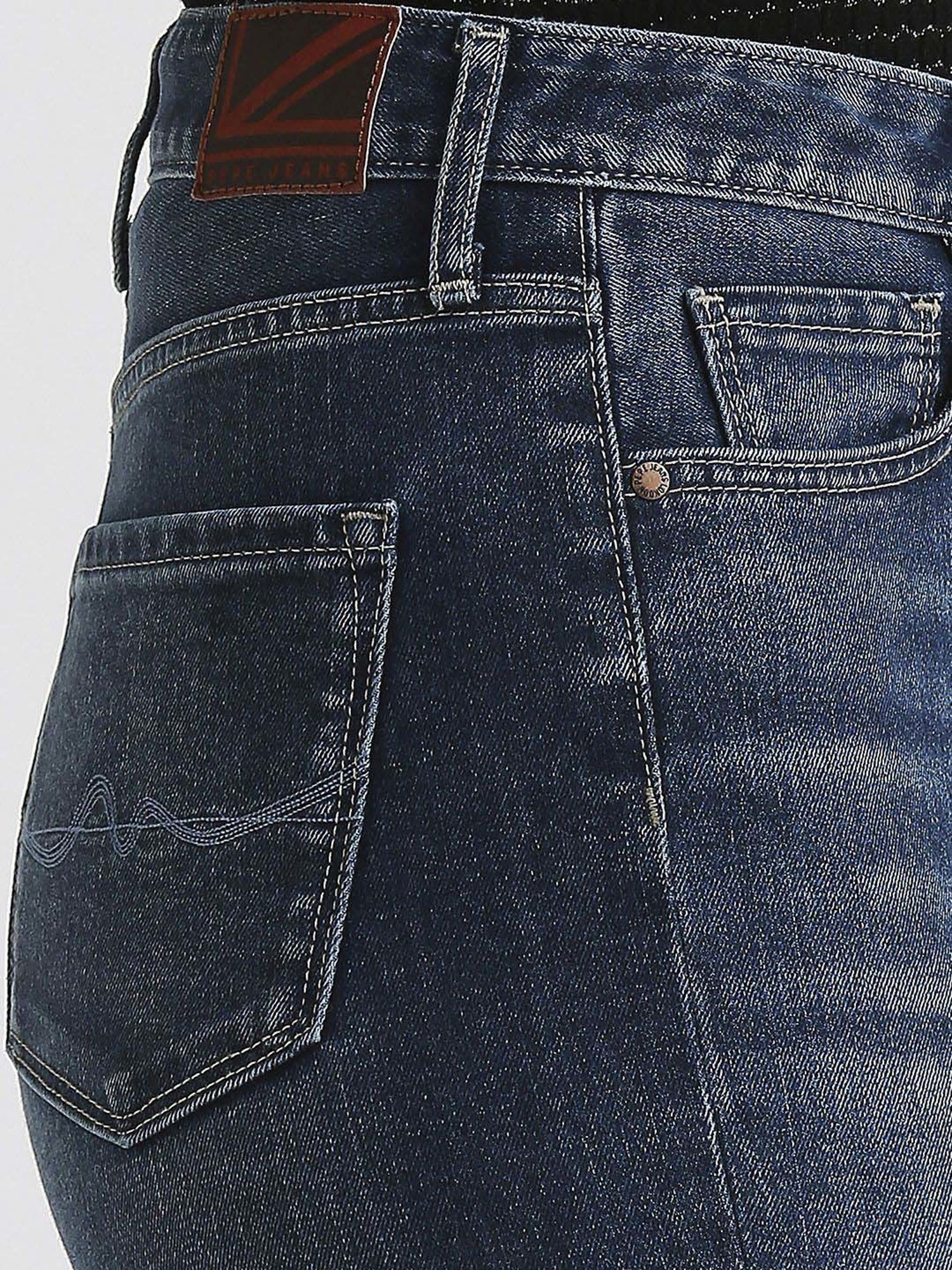 Pepe High Rise Jeans Blue High Rise Jeans