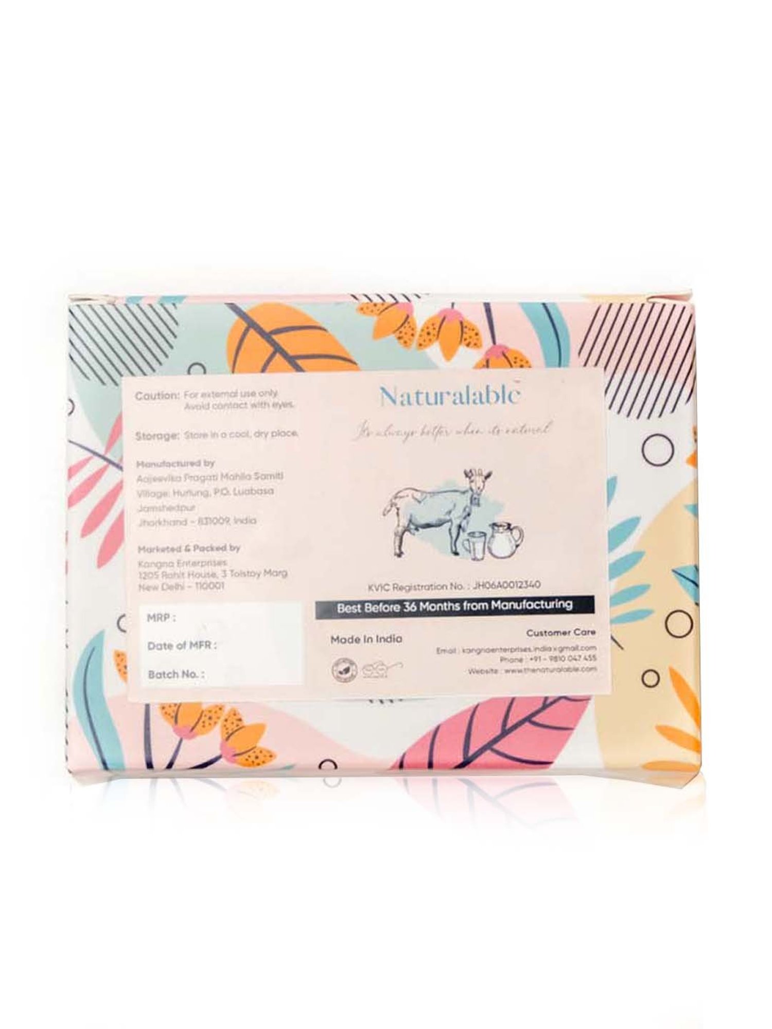 Naturalable Goat Milk Soap - 100 gm