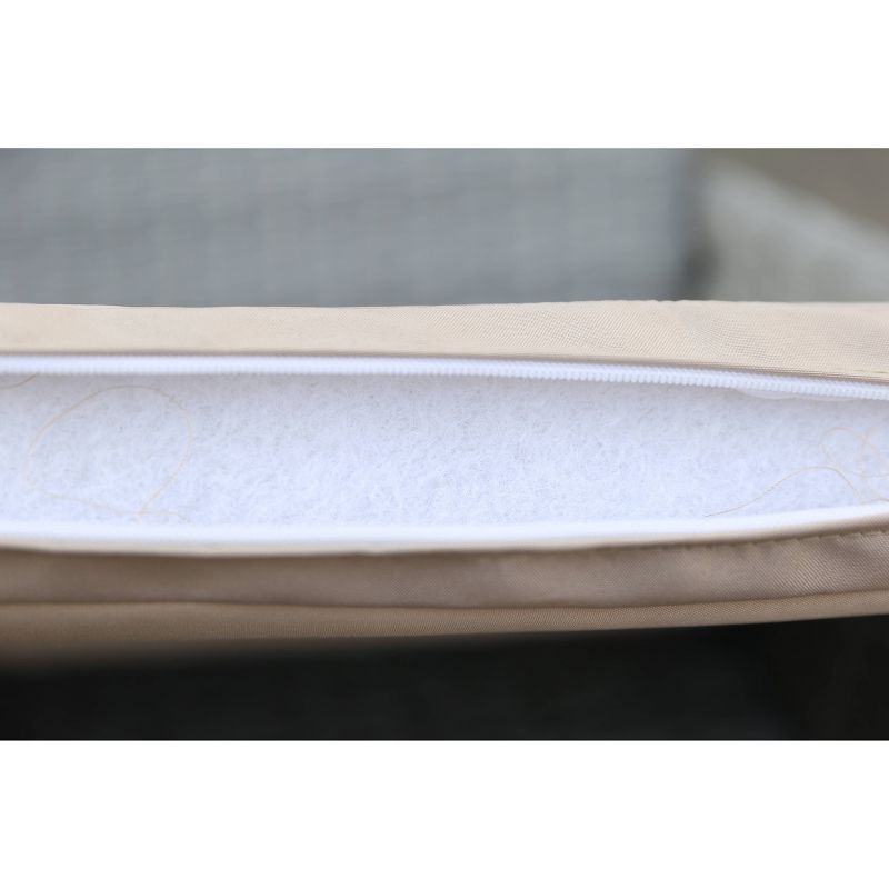 3pc Rattan Patio Conversation Set with Cushions - Art Leon