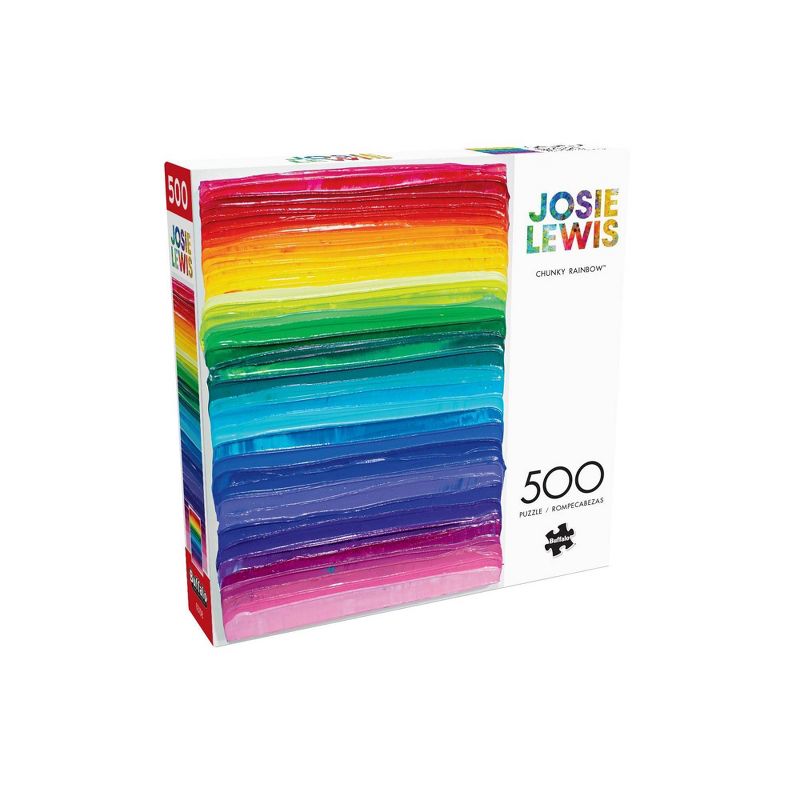 Buffalo Games Josie Lewis: Chunky Rainbow Jigsaw Puzzle - 500pc