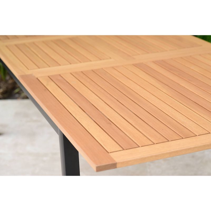 7pc Classic Outdoor Patio Dining Set Gray Wash - Saracina Home